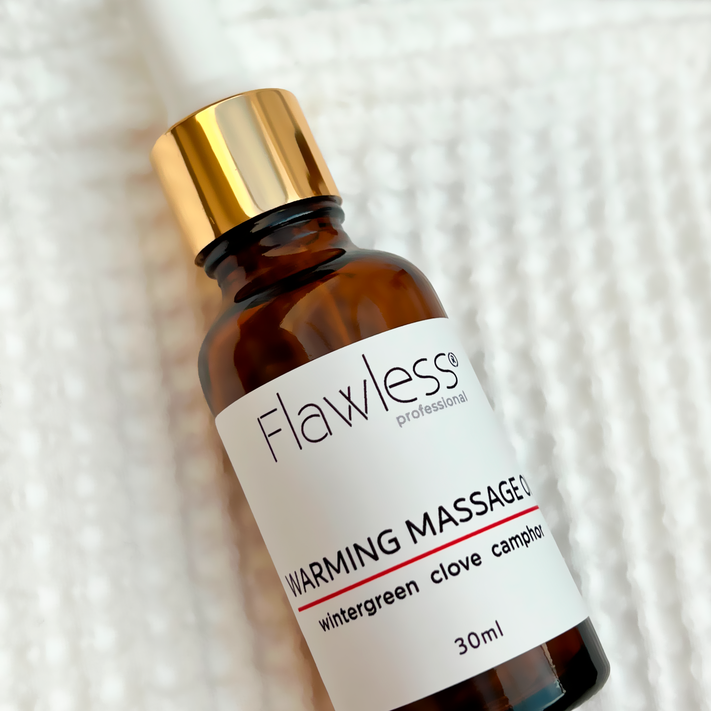 Warming Massage Oil - Flawless Professional