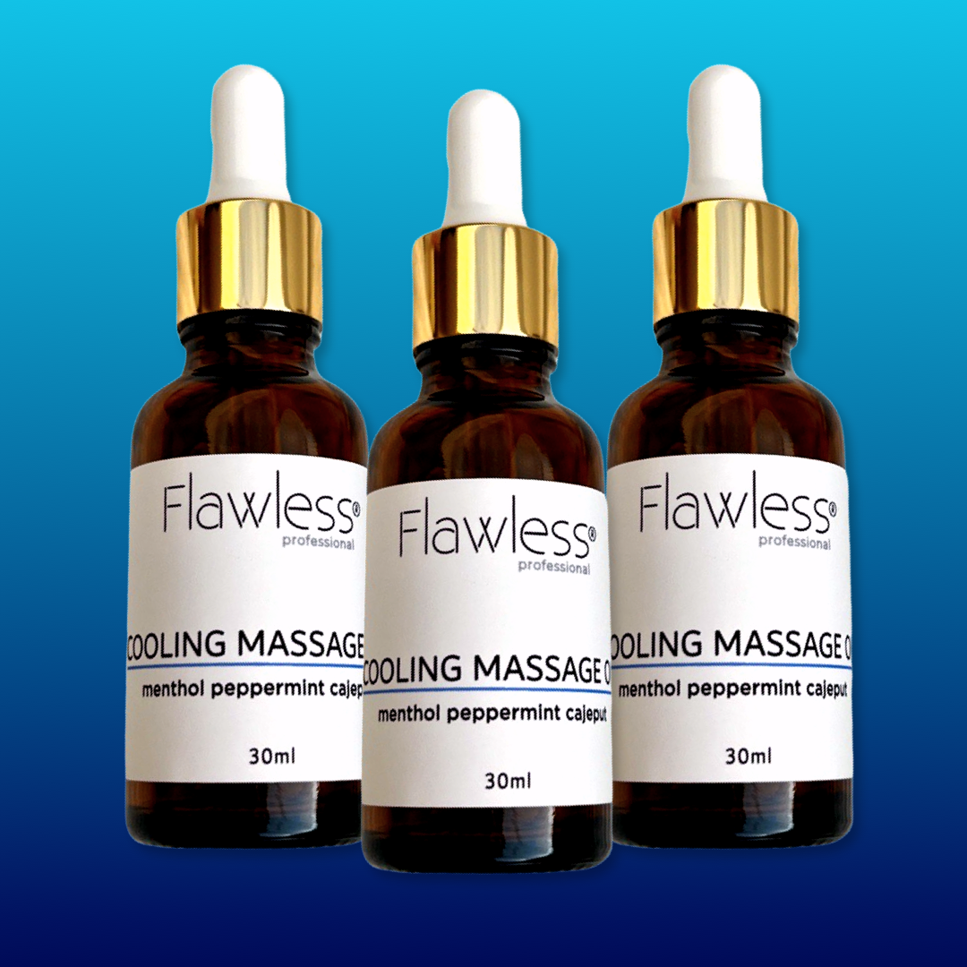Cooling Massage Oil - Flawless Professional
