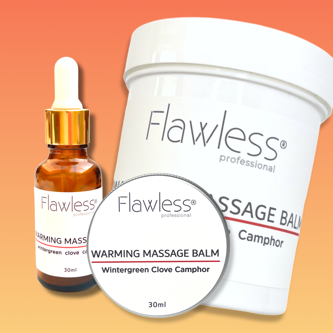 Warming Massage Oil - Flawless Professional