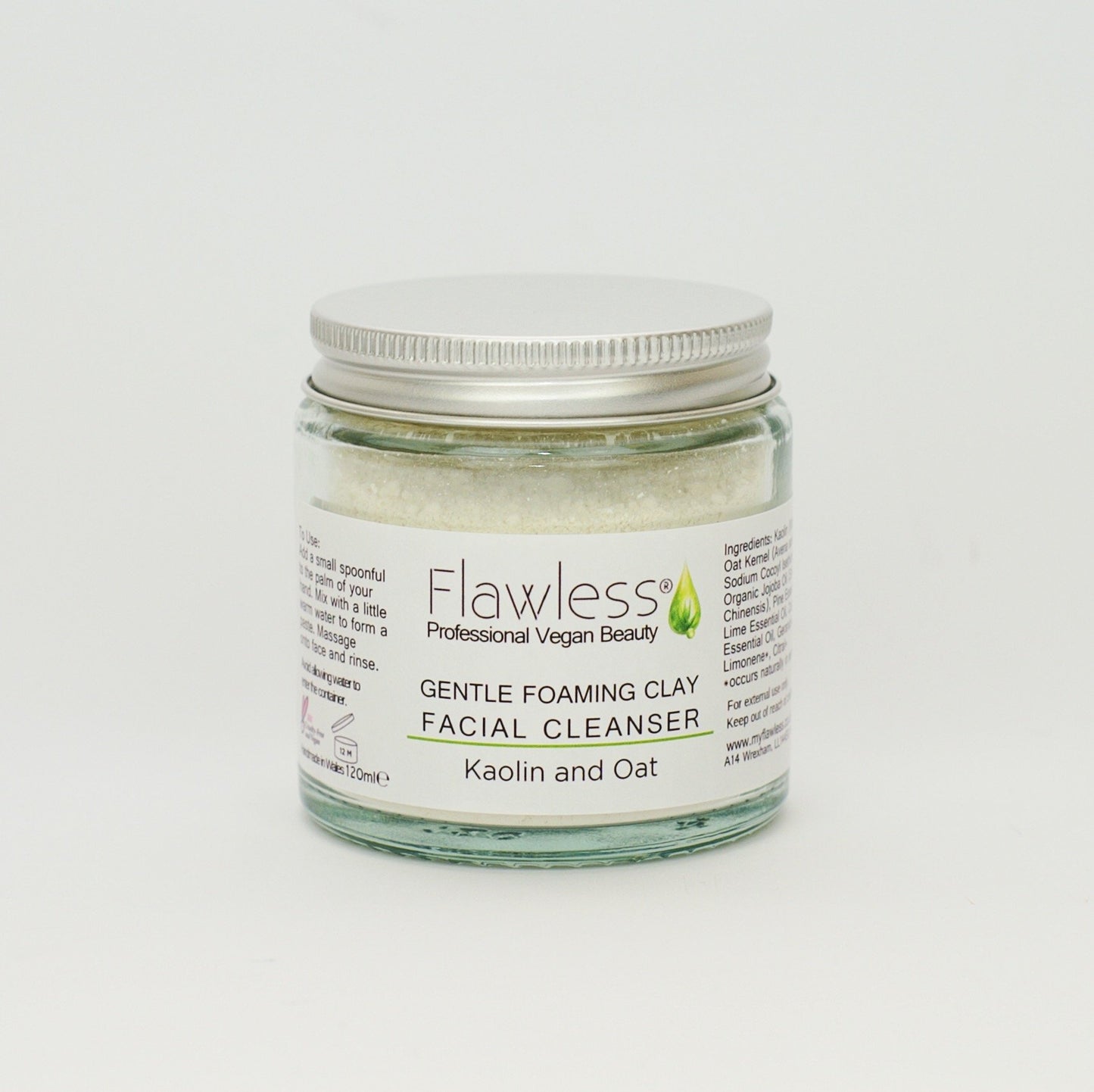 Clay Facial Cleanser - Gentle and Foaming 120ml