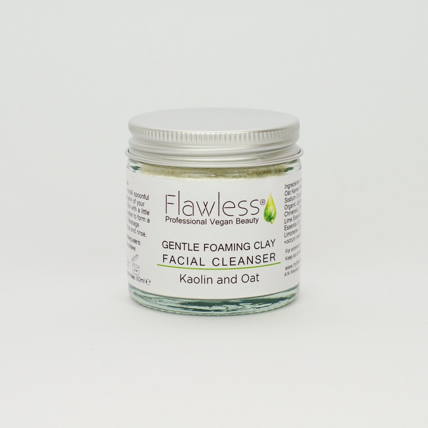 Clay Facial Cleanser - Gentle and Foaming 60ml