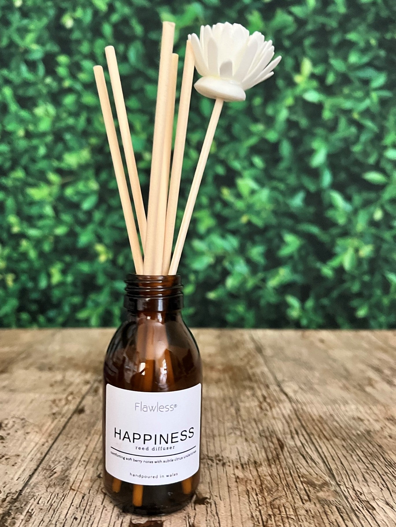 Eco Reed Diffuser - Happiness:  Blackcurrant, Bergamot and French Cypress