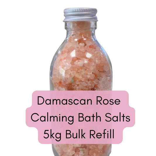 Calming Bath Salts - Damask Rose 5kg