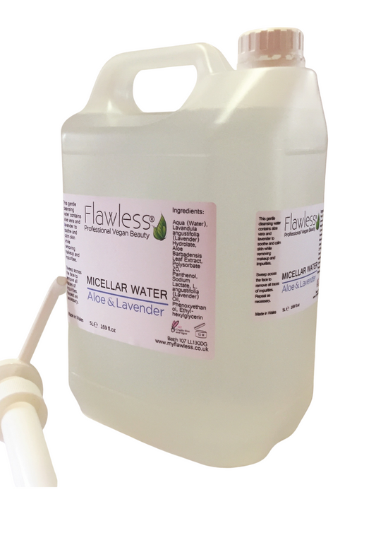 Micellar Water - Aloe and Lavender 5 Litre Refill