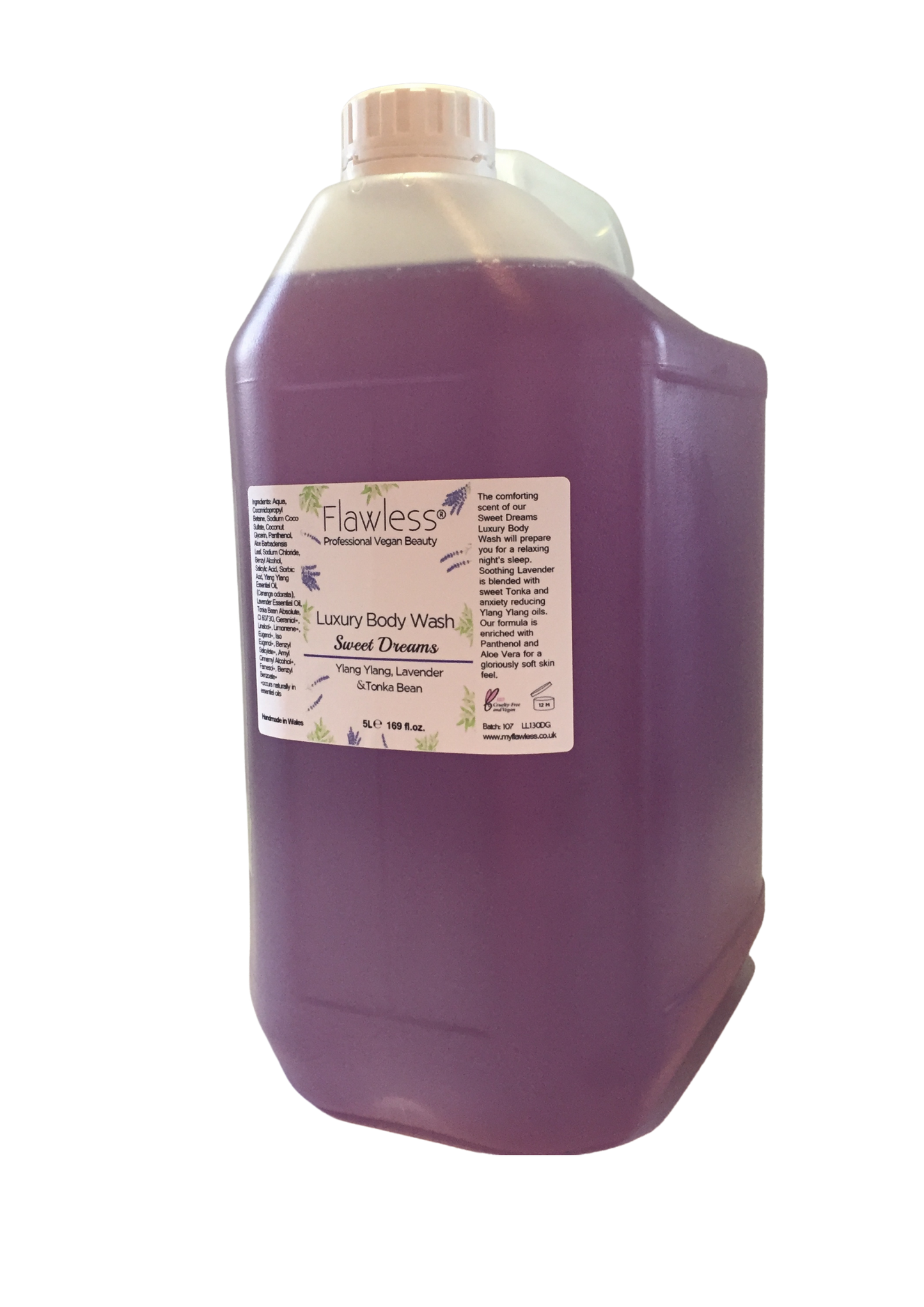 Sweet Dreams Body Wash - 5 Litre Bulk Refill