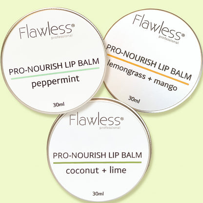 Pro Nourishing Lip Balm - 3 Flavours