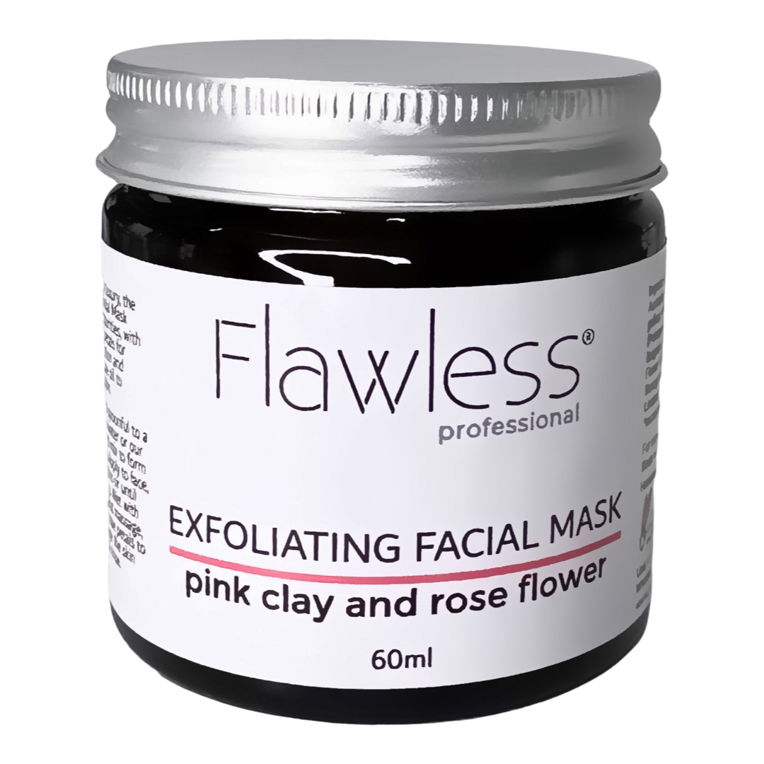 Pink Clay and Rose Exfoliating Clay Facial Mask