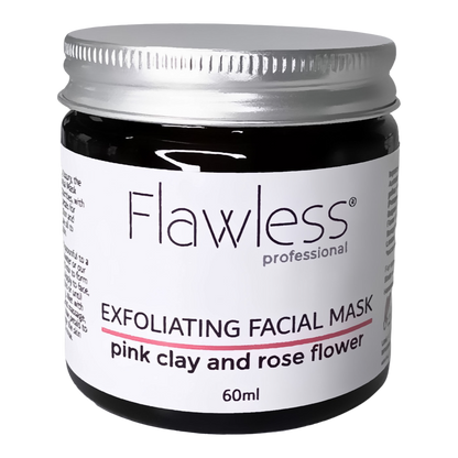 Pink Clay and Rose Exfoliating Clay Facial Mask