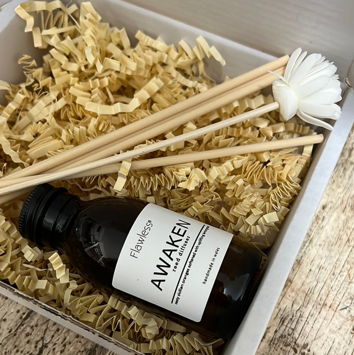 Eco Reed Diffuser - Awaken: Orange and Lemongrass