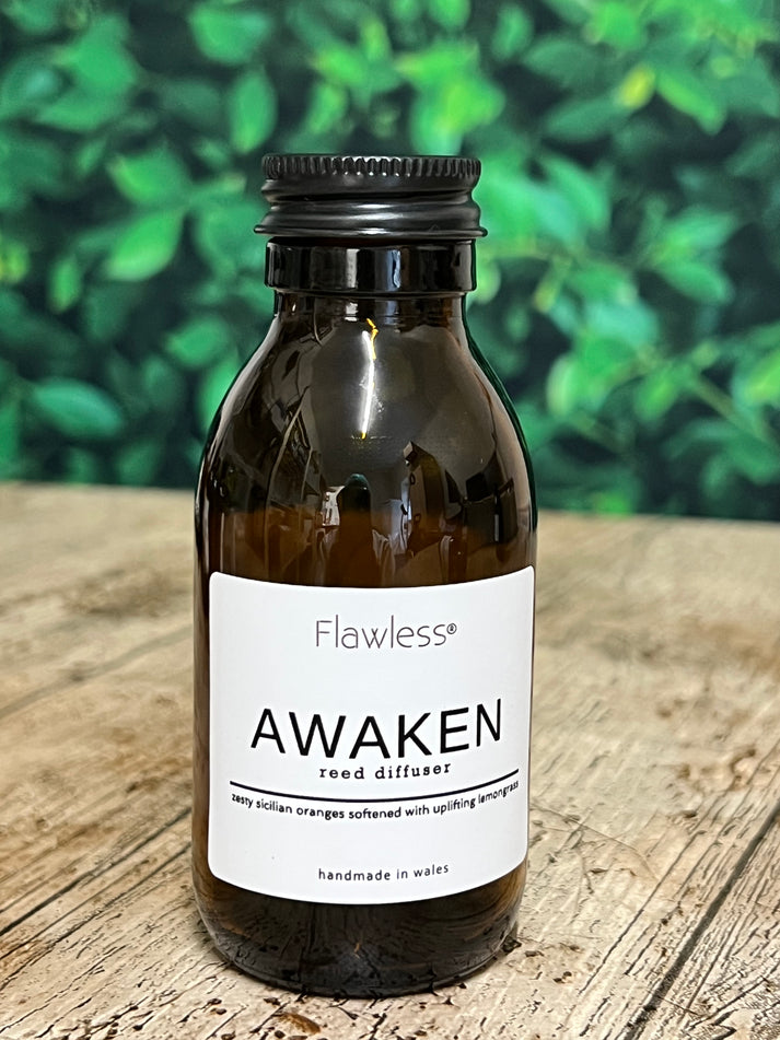 Eco Reed Diffuser - Awaken: Orange and Lemongrass