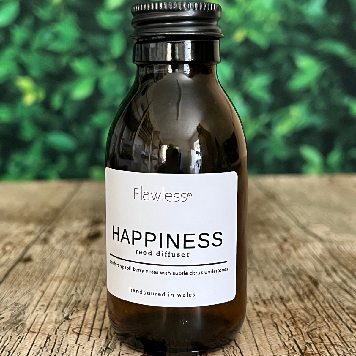 Eco Reed Diffuser - Happiness:  Blackcurrant, Bergamot and French Cypress