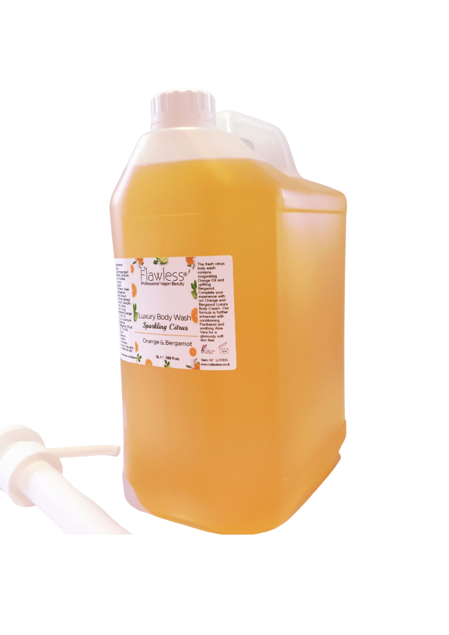 Sparkling Citrus Body Wash - 5 Litre Bulk Refill